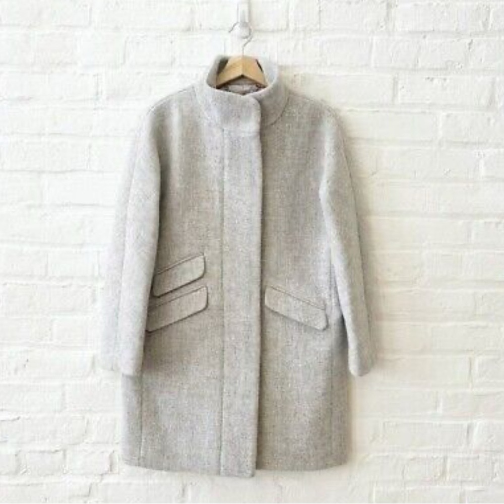 J. Crew Cocoon Coat, sz 8